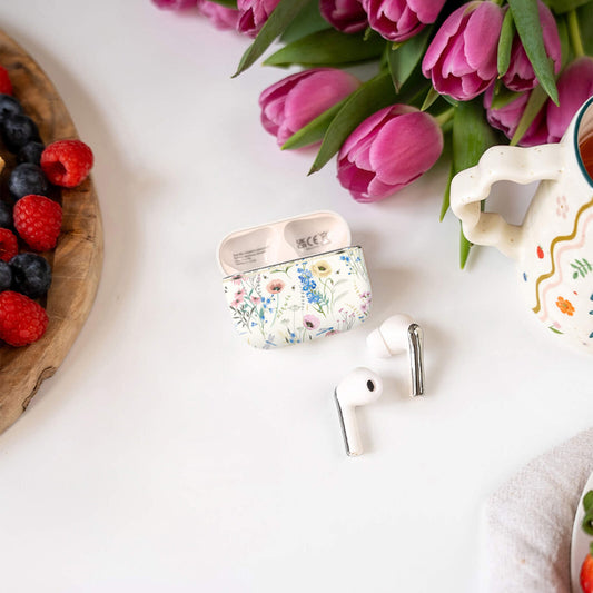 Laura Ashley Skylark TWS Wireless Bluetooth 5.4 Earbuds Headphones (Alford Meadow)