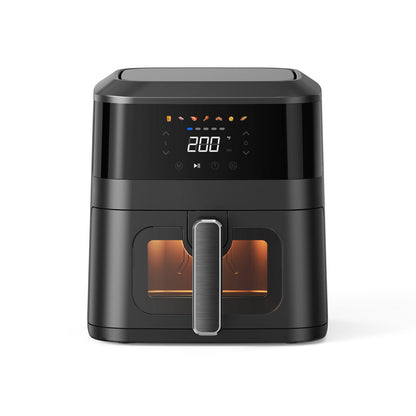 Healthy Choice 1400W 5L Non-Stick Digital Air Fryer with Clear Viewing Window