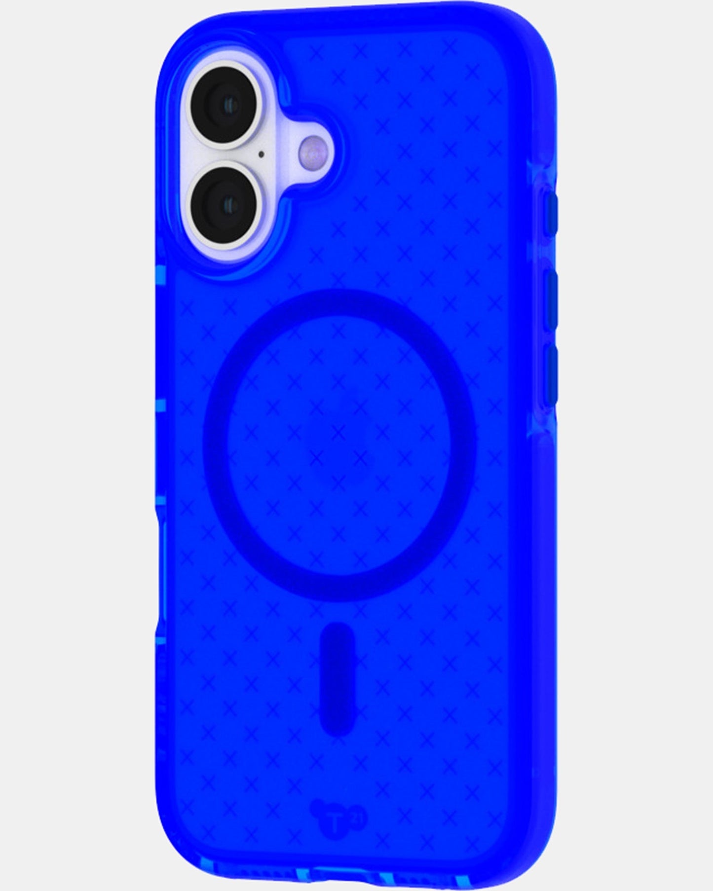 Tech21 EvoCheck Phone Case for iPhone 16  with MagSafe (Cobalt Blue)