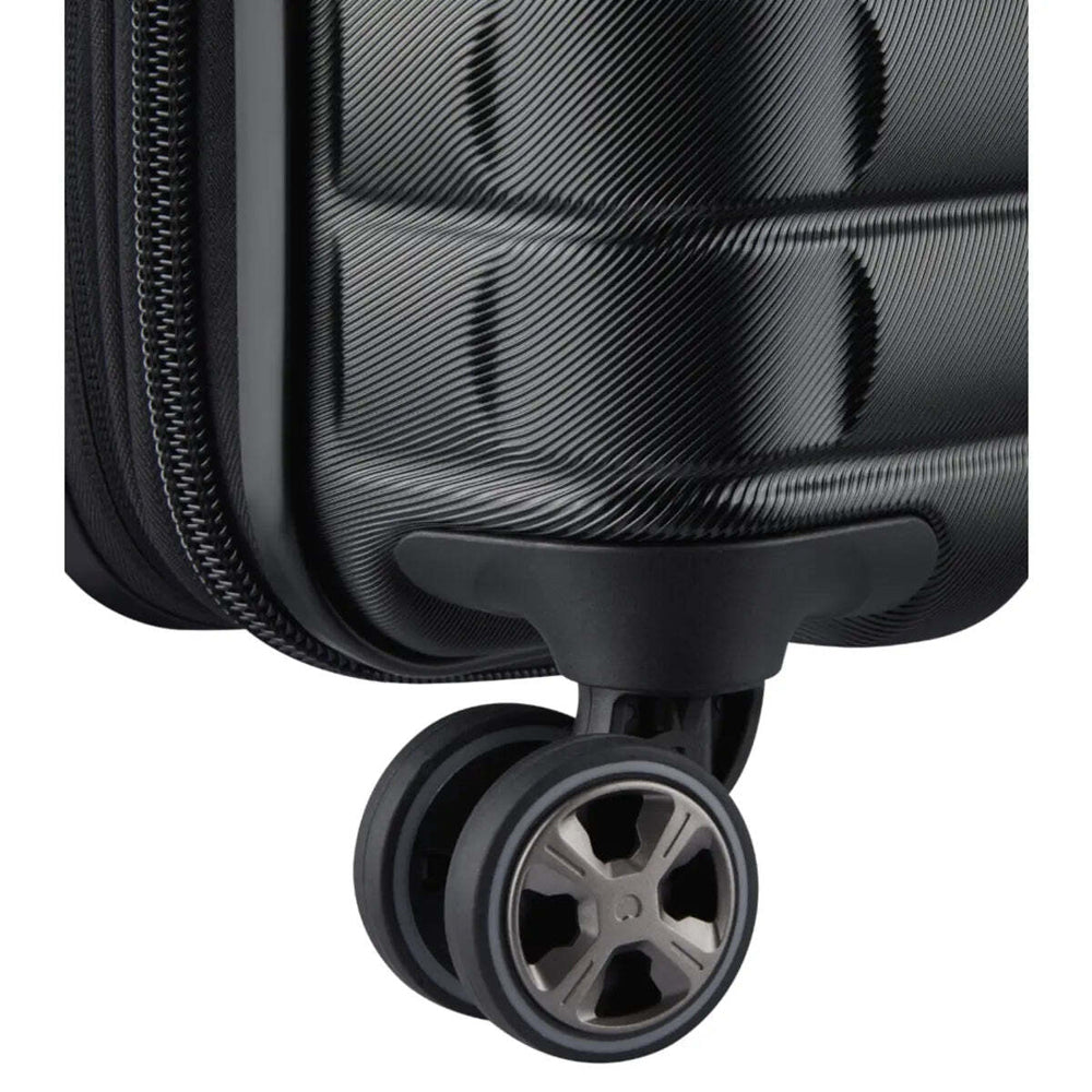 Delsey Shadow 5.0 - 55 cm Expandable Cabin Suitcase - Black