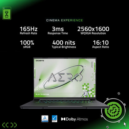 GIGABYTE AERO X16 | RTX 5070 | Ryzen AI 7 350 | Gaming Laptop