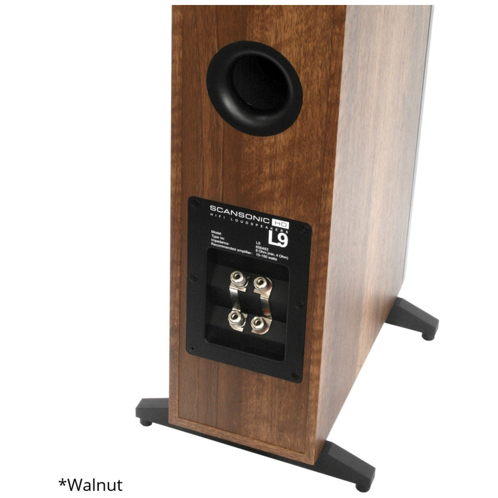 Scansonic HD 2-Pieces L9 Series Floorstanding Home Speakers 150W (Black)