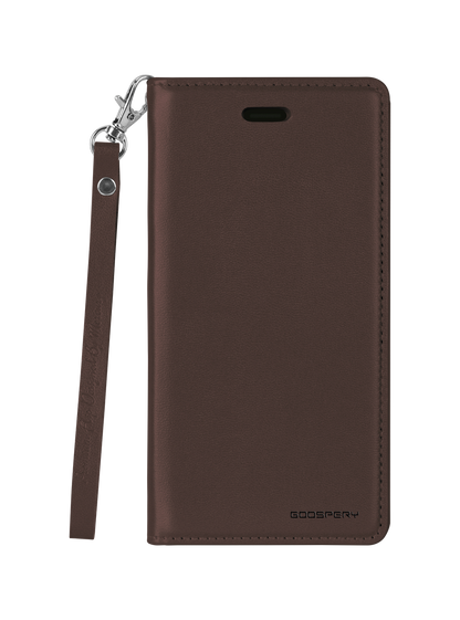 Goospery Bluemoon Flip Case for iPhone 13 Pro - Brown