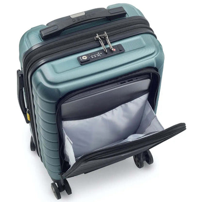 Delsey Shadow 5.0 - 55 cm 15" Laptop Front Loader Cabin Suitcase - Green