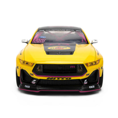 Jada 1:24 Big Time Muscle 2025 Ford Mustang RTR Ben Hobson Racing Diecast Car