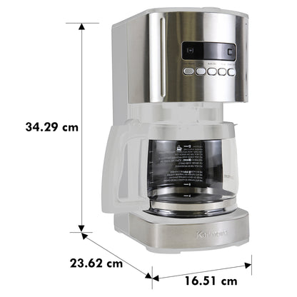 Kenmore Drip Coffee Maker 12‑Cup White