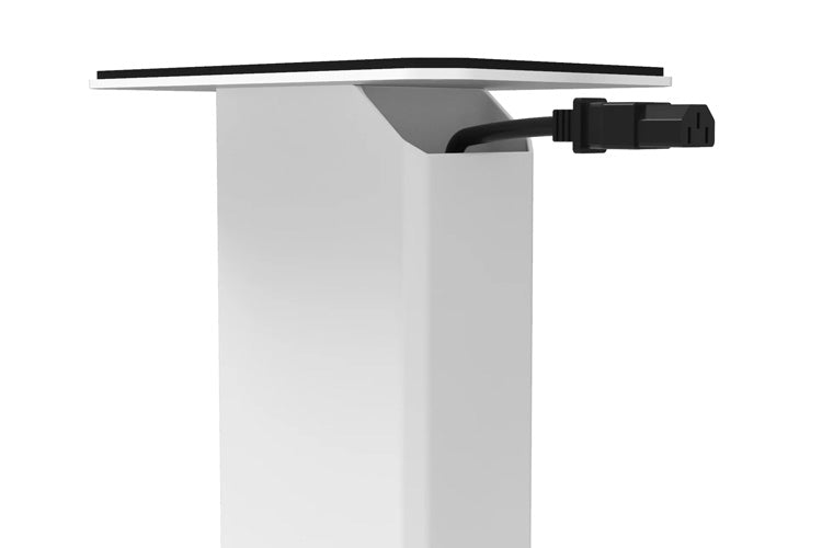 Kanto SX26W 26" Fillable Speaker Stands with Isolation Feet - Pair (White)