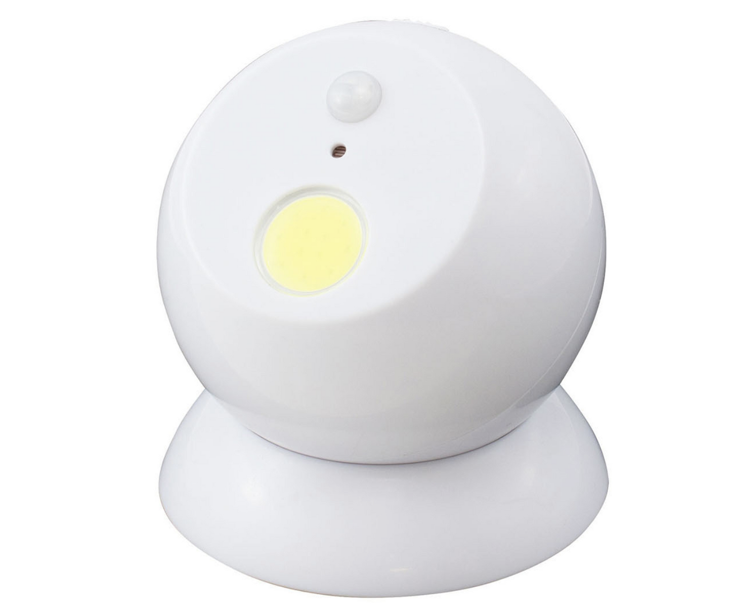 Brillar Motion Activated Swivel Ball Light White