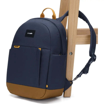 Pacsafe GO 15L Anti-Theft Backpack 13 Inch Laptop Bag Compact Fit Coastal Blue