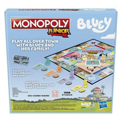 Hasbro Monopoly Junior Bluey