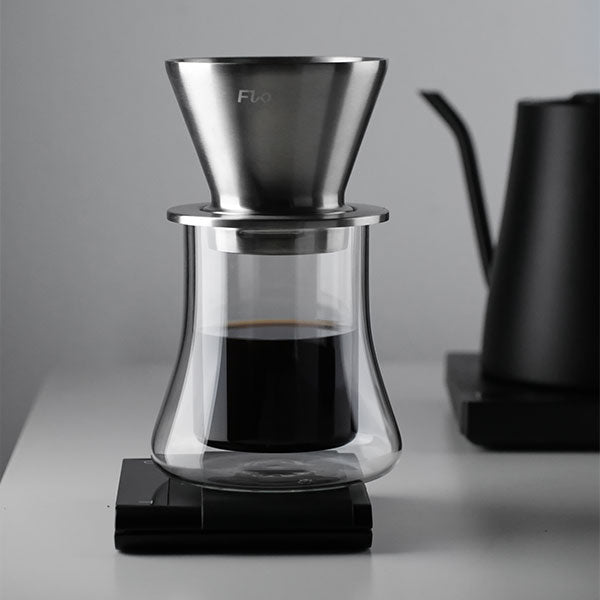Varia FLO Dual Wall Glass Server