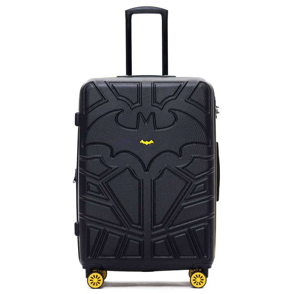Batman DC Comics 4-Wheel Trolley Case - Set of 3 (Small, Medium and Large)