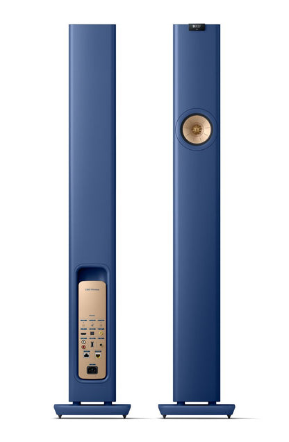 KEF LS60 Wireless Hifi Speakers Pair (Royal Blue)