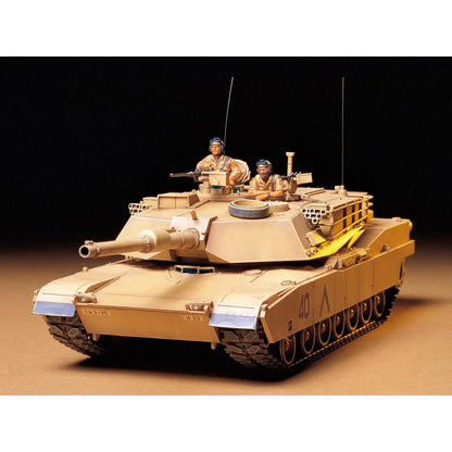 Tamiya 1/35 U.S. M1A1 Abrams Tank with 120mm Main Gun Scaled Plastic Model Kit
