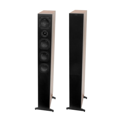 Scansonic HD 2-Pieces L12 Series Floorstanding Home Speakers 180W (Walnut)