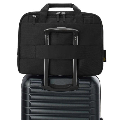 Delsey Wagram 15.6" Laptop Briefcase - Black