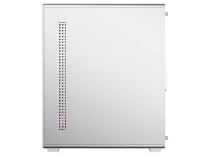 Cooler Master Elite 350 ARGB Micro-ATX Mini Tower Case - White