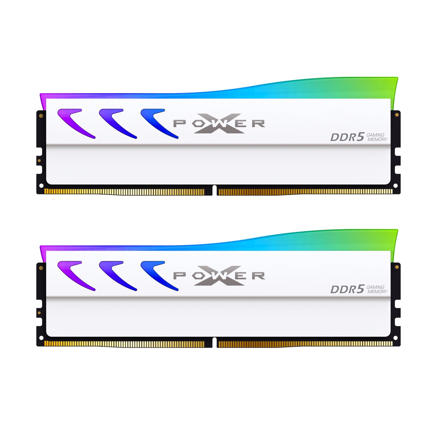 Silicon Power XPOWER STORM 32GB (2x16GB) CL36 RGB DDR5 6000MHz Gaming Memory (White)