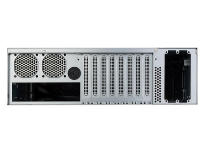 SilverStone 3U Rackmount Server Case with 8 Expansion Slots & 360mm Radiator Support