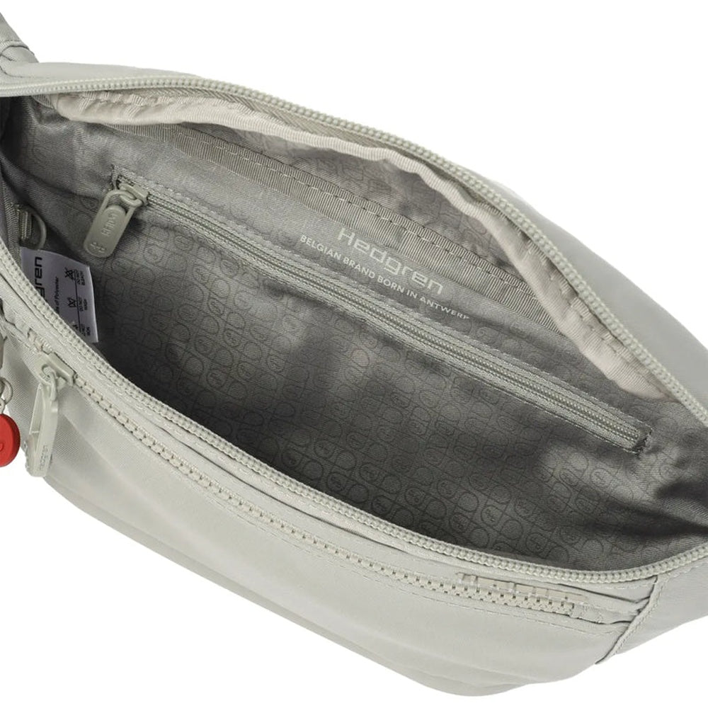 Hedgren ZIVA NEO Water Repellent Waist/Crossbody Bag W/ RFID Willow Grey