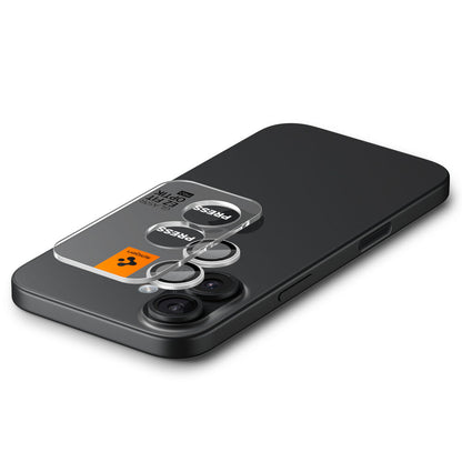 Spigen Apple iPhone 17 GLAS.tR EZ Fit Optik Pro 2PCS Camera Lens Protector - Silver
