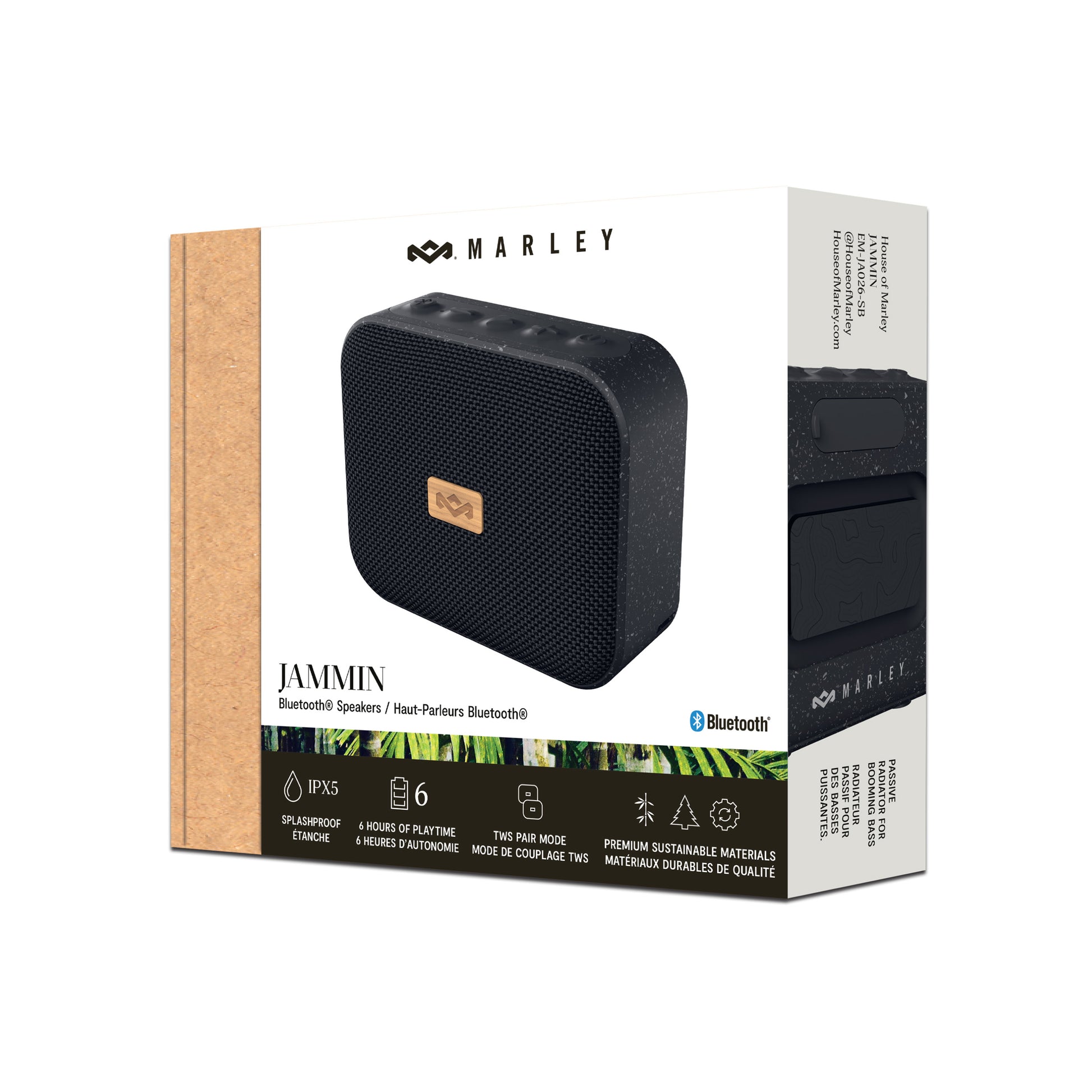 House Of Marley Jammin Bluetooth Speaker (Signature Black)