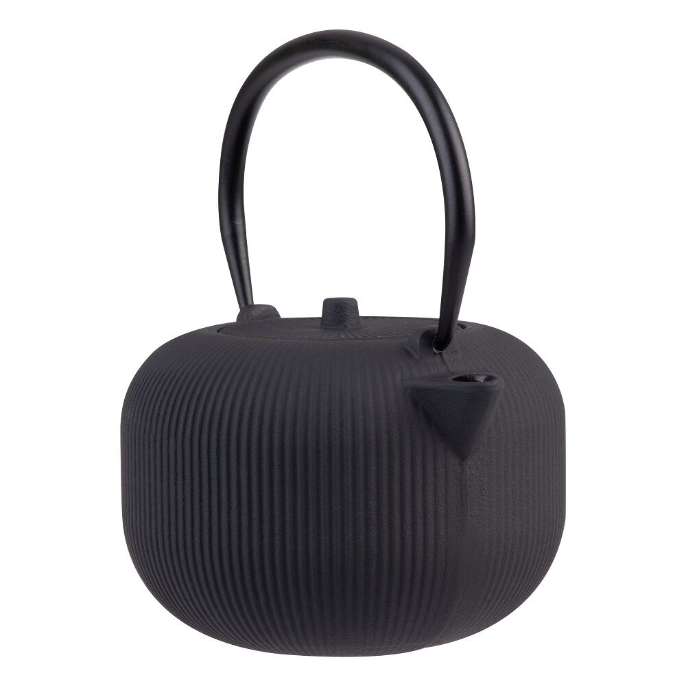 Teaology Serenity Cast Iron Teapot - 700ml - Black
