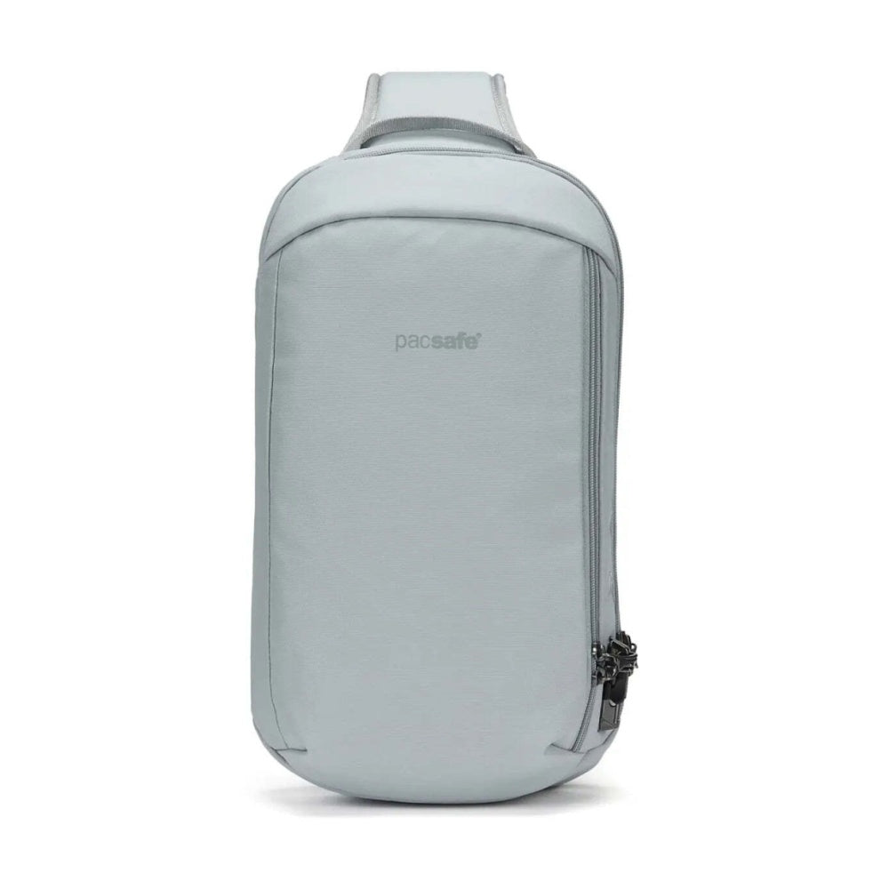 Pacsafe V Tech Anti-Theft RFID Blocking Slashguard Sling Pack 10L Digital Grey
