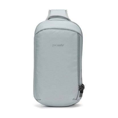 Pacsafe V Tech Anti-Theft RFID Blocking Slashguard Sling Pack 10L Digital Grey