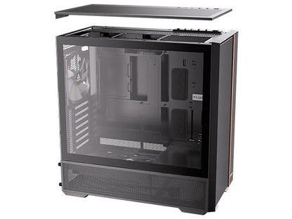 Antec FLUX REAR Wood Trim Tempered Glass ATX Mid-Tower Case