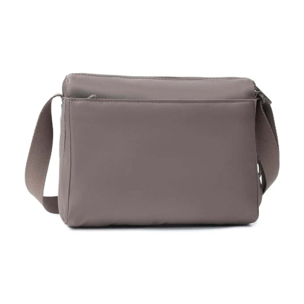Hedgren Eye Neo RFID Pocket Recycled Water Repellent Crossbody Bag Sepia