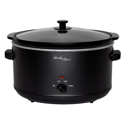 Healthy Choice 8L 300W Slow Cooker (Black)