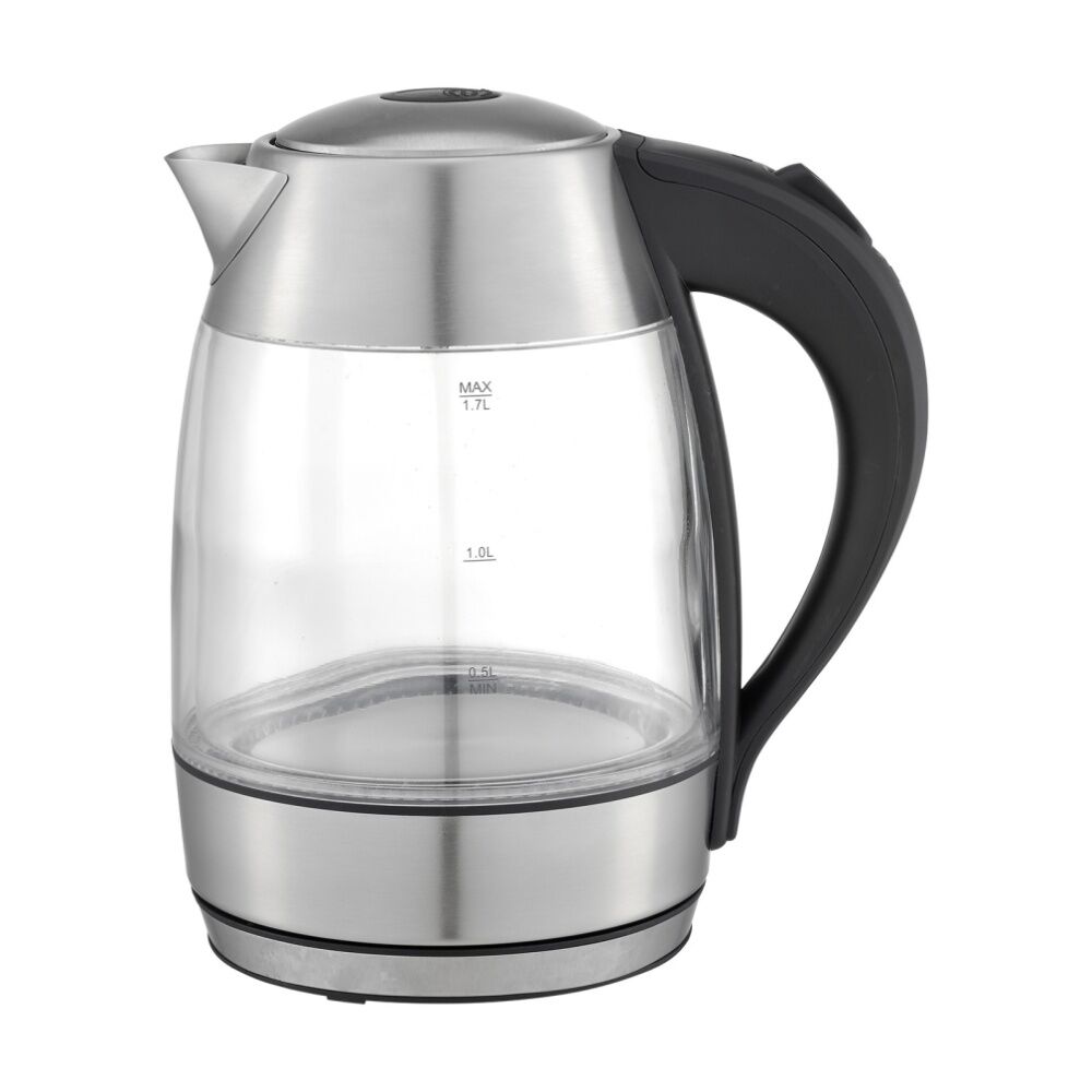 Kitchen Couture Double Wall Glass Kettle With Thermoguard Protection 1.7L