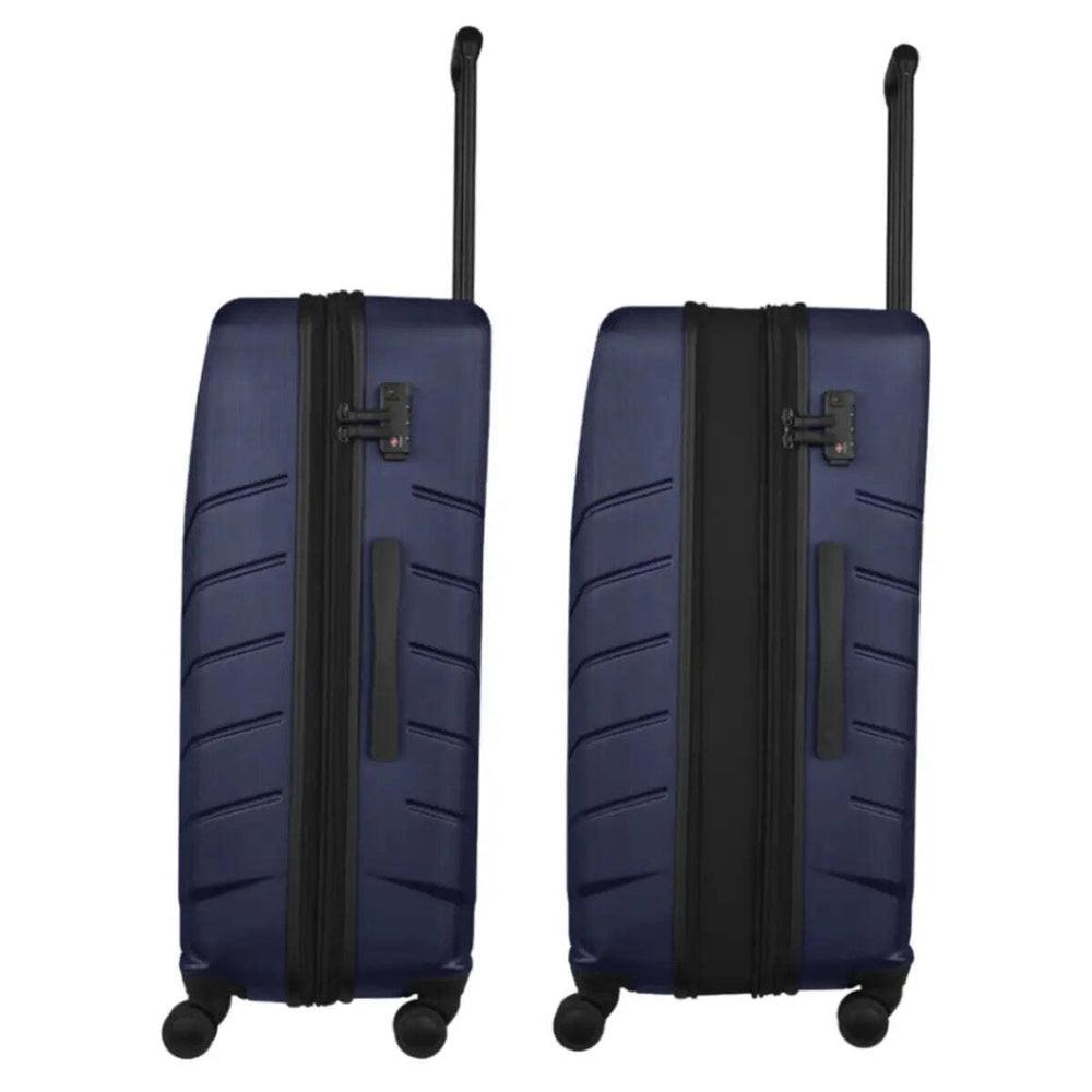 Wenger Pegasus Expandable 4-Wheel Suitcase Set of 3 - Blue (Small