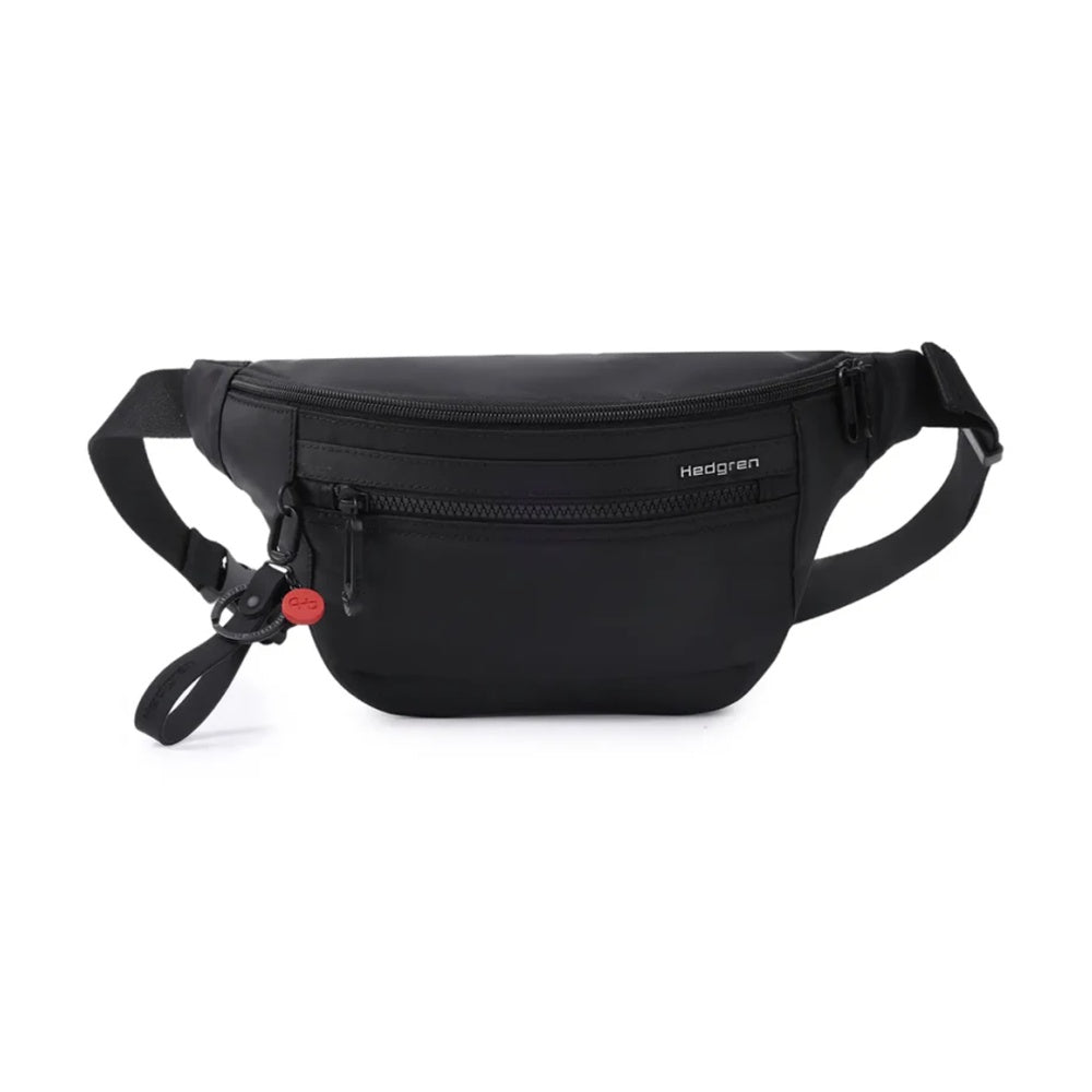 Hedgren ZIVA NEO Water Repellent Waist & Crossbody Bag W/ RFID Protection Black