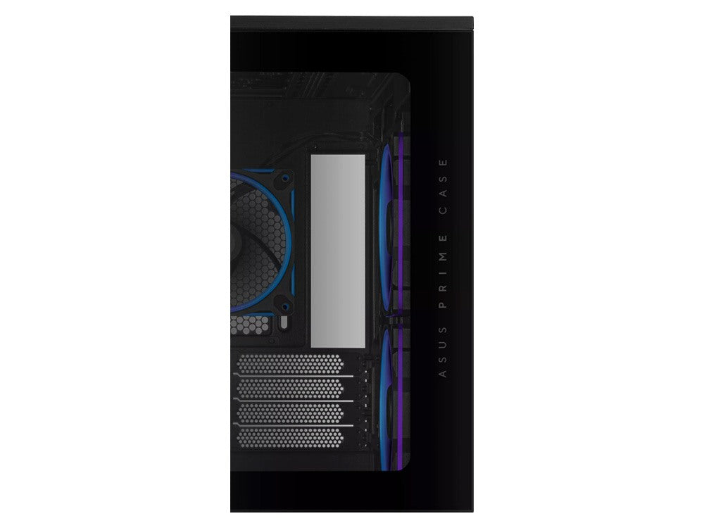 ASUS Prime AP202 ARGB Curved Tempered Glass Mid-Tower Case - Black
