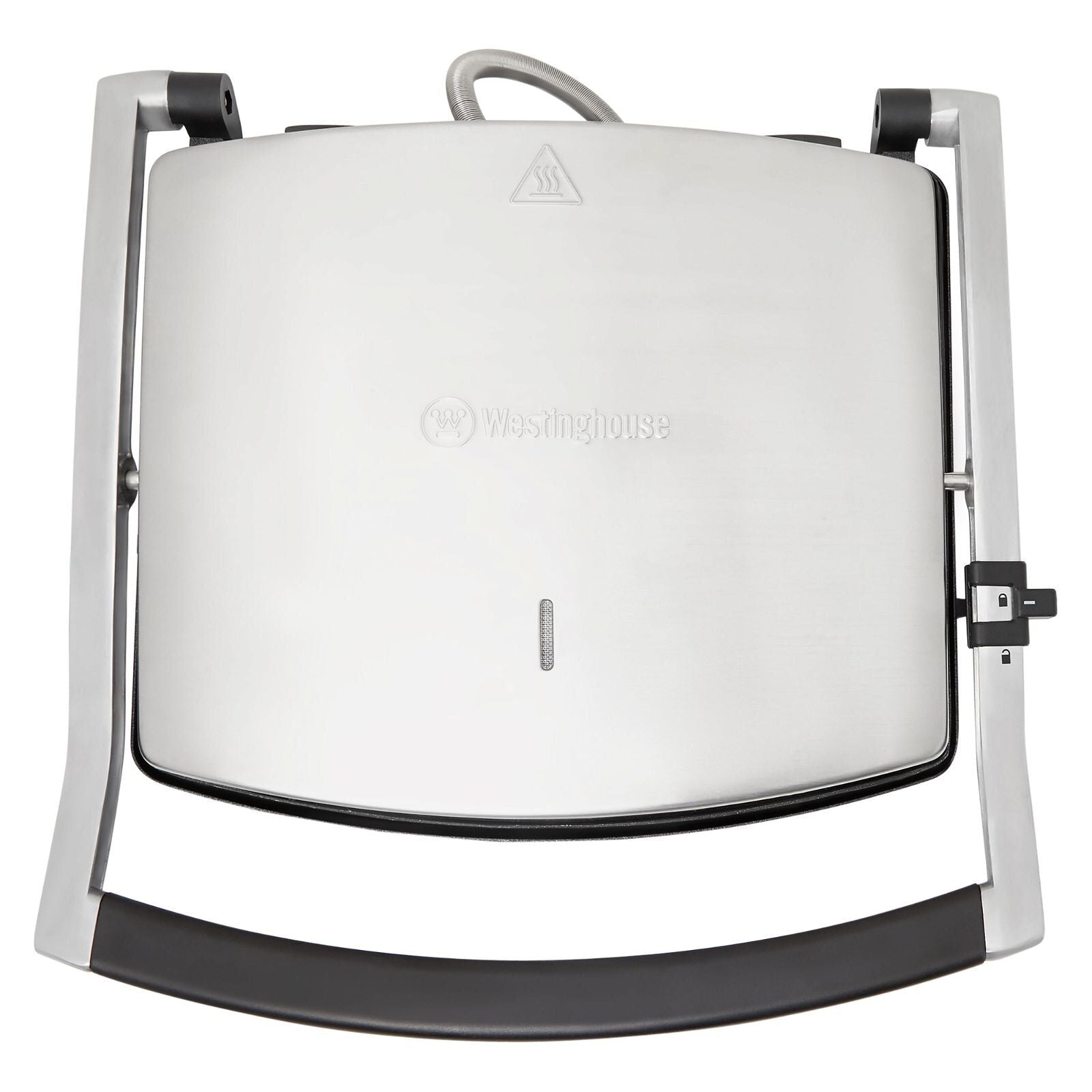 Westinghouse Sandwich Hot Press 4 Slice Flat Plate Grill - Stainless Steel