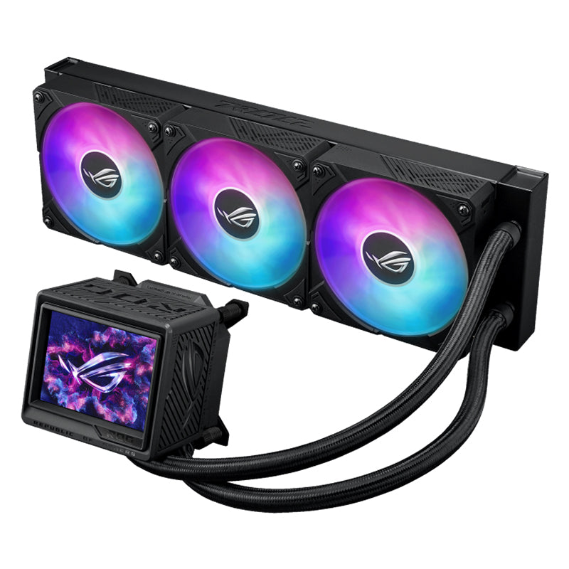 Asus ROG Ryujin III 360mm ARGB Extreme AIO Liquid CPU Cooler (Black)