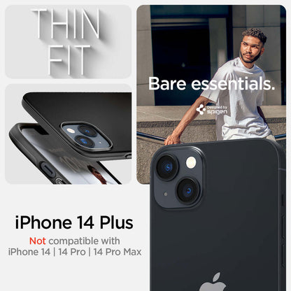 SPIGEN Thin Fit Case for iPhone 14 Plus (Black)