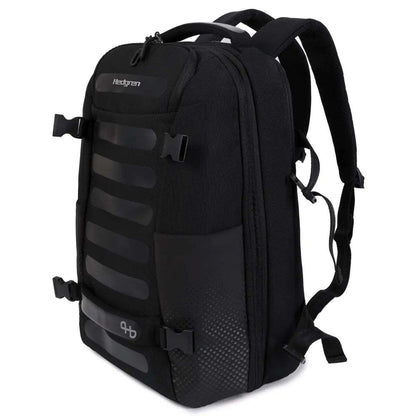 Hedgren TRIP M Expandable 15.6" Laptop Travel Backpack with RFID - Black