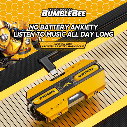 Transformers TF-T01 True Wireless Bluetooth Earbuds (Bumblebee Yellow)