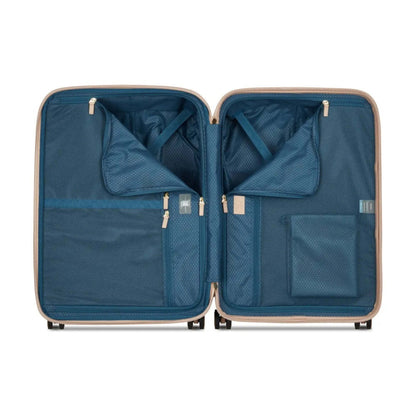 Delsey Luggage Chatelet Air 2.0 4-Wheel Suitcase Beige Rose/Gold 66cm