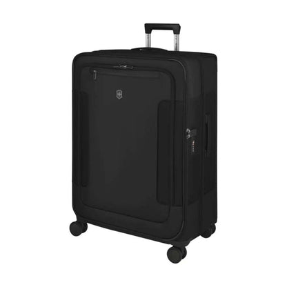 Victorinox 7.0 Werks Traveller Expandable Softside Suitcase Luggage L Black Large