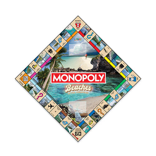 Winning Moves Beaches of the Philippines Monopoly