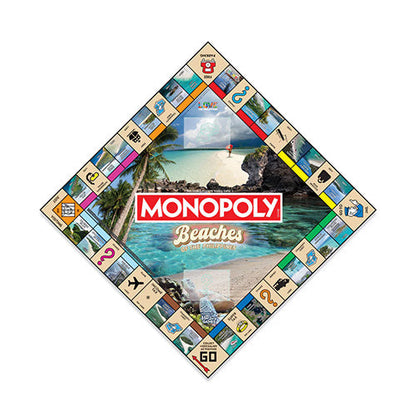 Winning Moves Beaches of the Philippines Monopoly