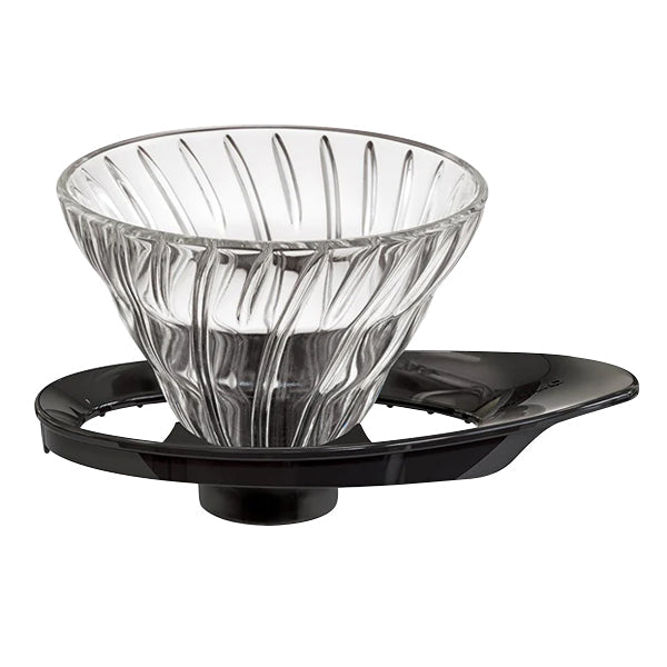 Hario Glass V60 Dripper - 1 Cup / Black