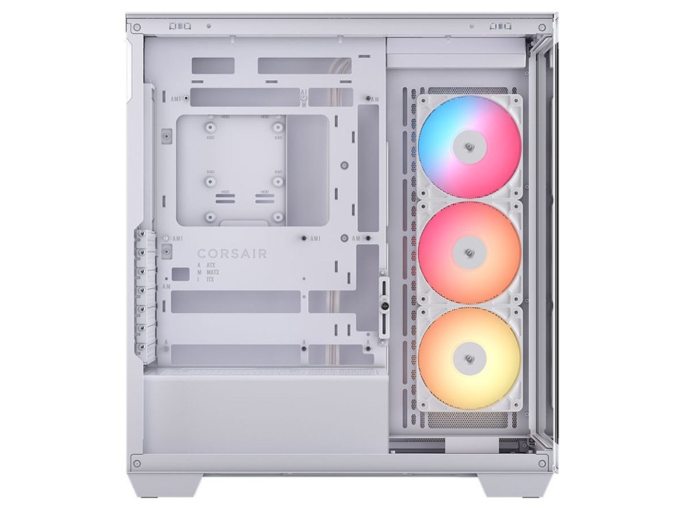 Corsair 3500X RS-R ARGB Tempered Glass Mid-Tower Case - White