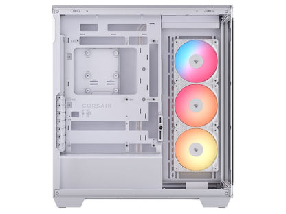 Corsair 3500X RS-R ARGB Tempered Glass Mid-Tower Case - White