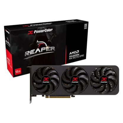 PowerColor Reaper Radeon RX 9070 GRE 12GB GDDR6 Triple Fan Graphics Card