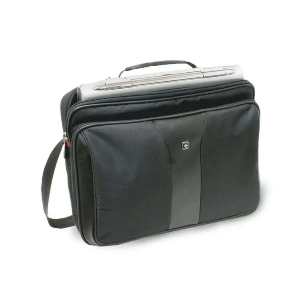 Wenger 2pc Patriot Business Set with Comp-U-Roller and 15.4" Laptop Case (Black)